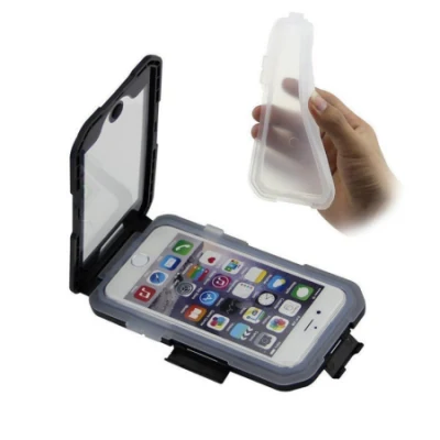 아이폰용 방수 투명 하드 ABS 휴대폰 케이스