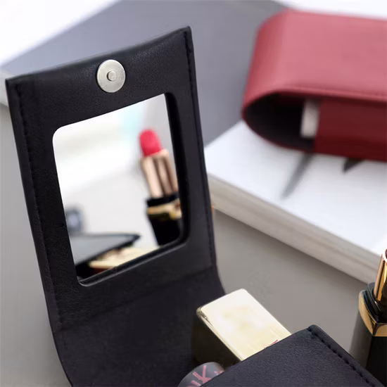 여행 미니 메이크업 가방 화장품 립스틱 케이스 립글로스 파우치