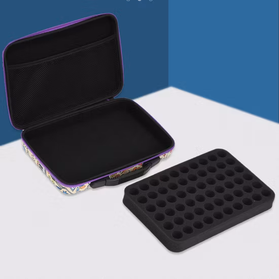 OEM 하드 쉘 EVA 여행 방수 휴대용 충격 방지 향수 화장품 운반 에센셜 오일 보관 케이스